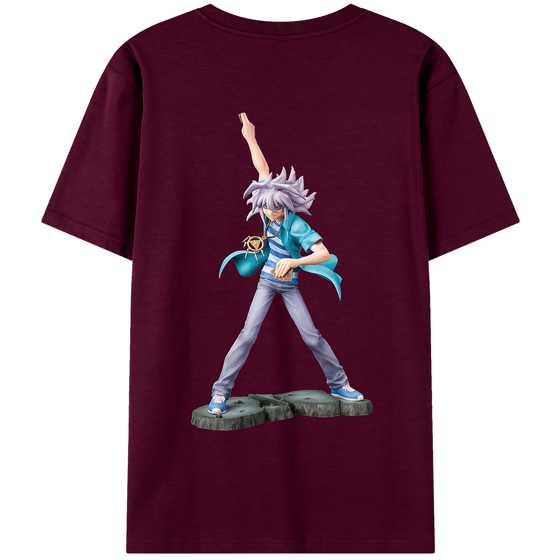 （画像用） 遊☆戯☆王 Yu-Gi-Oh! レディース半袖Tシャツ(バックプリント)